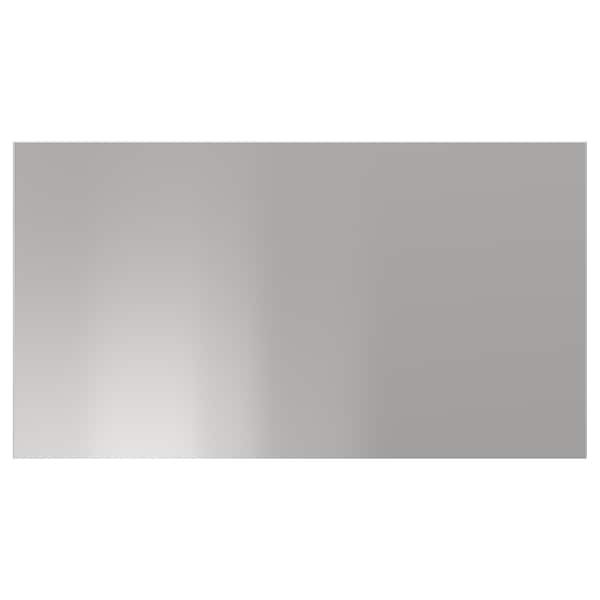 IKEA NOGSTA drawer front, stainless steel, 18x10 in, Ikea Ireland | 9208ERAWO