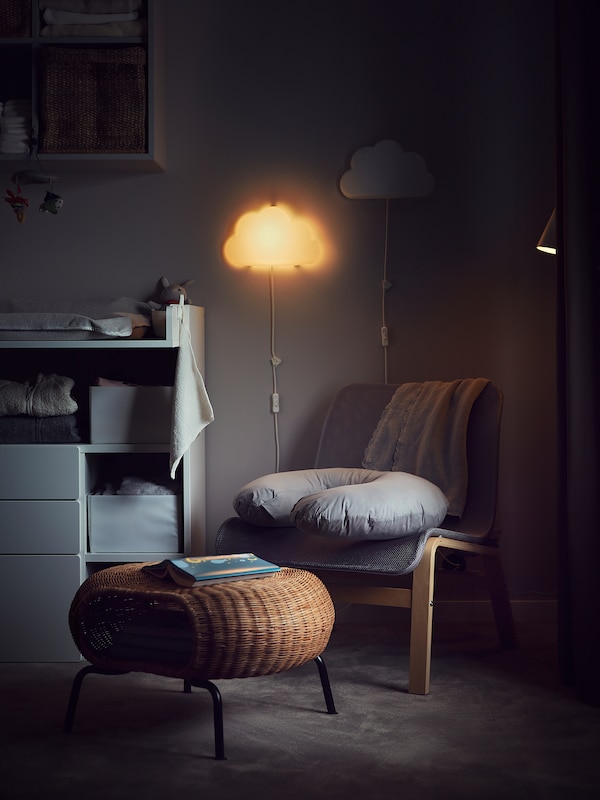 IKEA NOLMYRA Chair Birch Veneer, Gray, Ikea Ireland | 5490FMETY