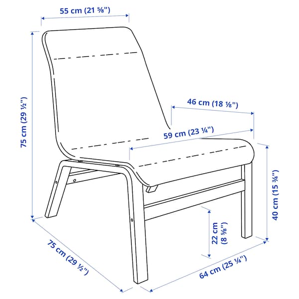 IKEA NOLMYRA Chair Birch Veneer, Gray, Ikea Ireland | 5490FMETY