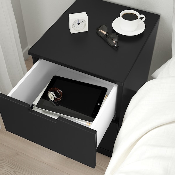 IKEA NORDLI 2-drawer chest, 15 3/4x21 1/4 in Anthracite, Ikea Ireland | 4502MUBFL