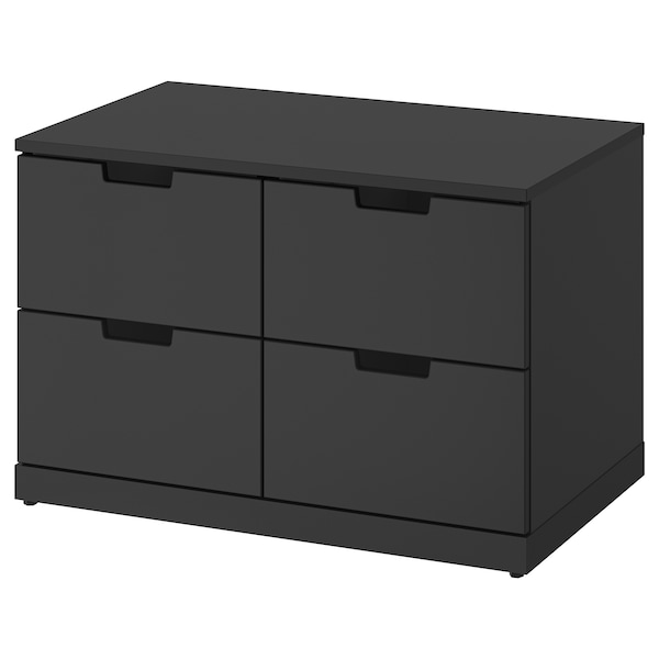 IKEA NORDLI 4-drawer dresser, 31 1/2x20 7/8 in Anthracite, Ikea Ireland | 6740ABIVY