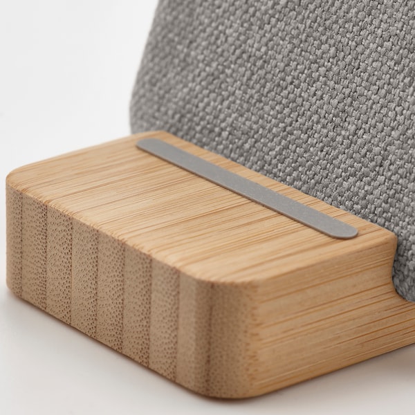 IKEA NORDMÄRKE wireless charging stand, bamboo, Ikea Ireland | 2154SPTBA
