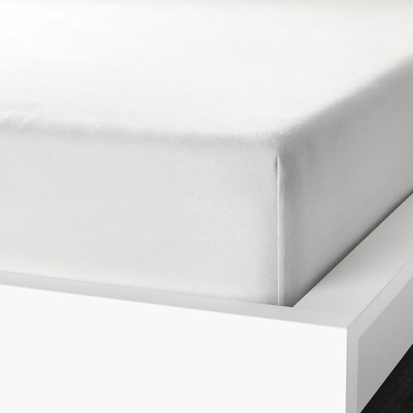 IKEA NORDRUTA sheet set, Twin White, Ikea Ireland | 8629PLCMV