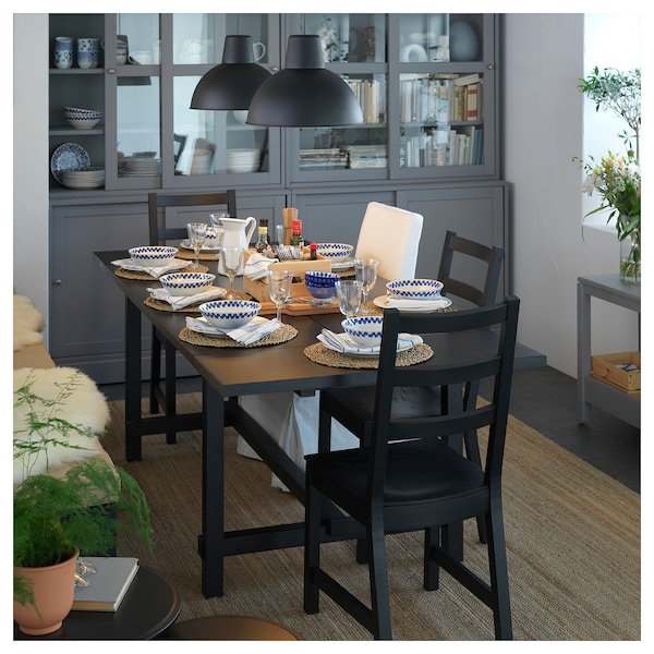 IKEA NORDVIKEN Chair Black, Ikea Ireland | 4056RAXWI