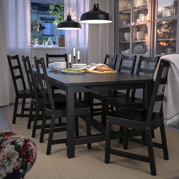 IKEA NORDVIKEN Chair Black, Ikea Ireland | 4056RAXWI