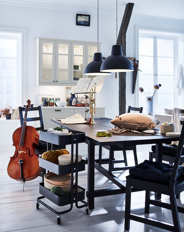 IKEA NORDVIKEN Chair Black, Ikea Ireland | 4056RAXWI