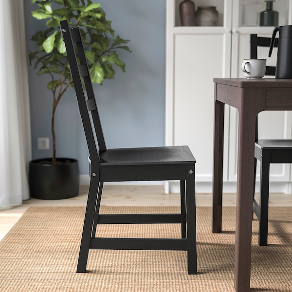 IKEA NORDVIKEN Chair Black, Ikea Ireland | 4056RAXWI
