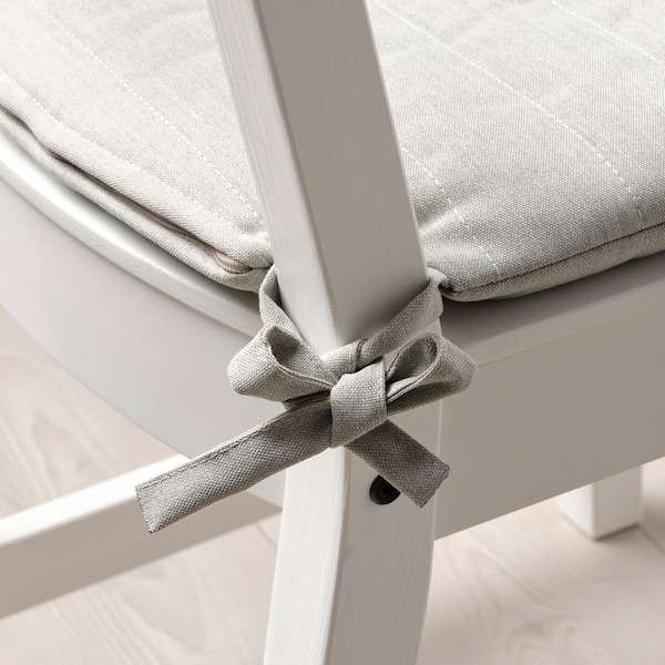 IKEA NORDVIKEN chair pad, beige, 17/16x17x2 in, Ikea Ireland | 8205EVCIS