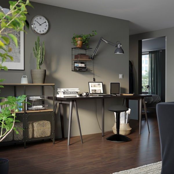 IKEA NÄRSPEL trestle, dark gray metal, Ikea Ireland | 8693ESTQA