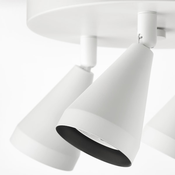 IKEA NÄVLINGE Ceiling spotlight with 3 lights, white, Ikea Ireland | 3054JAOPC