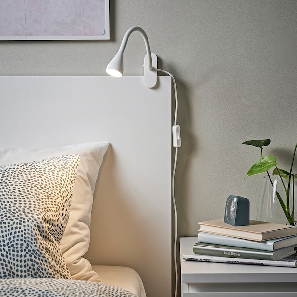 IKEA NÄVLINGE LED clamp spotlight White, Ikea Ireland | 2741RMPTX