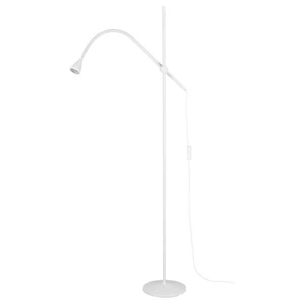 IKEA NÄVLINGE LED floor/read lamp White, Ikea Ireland | 1285CBLPF