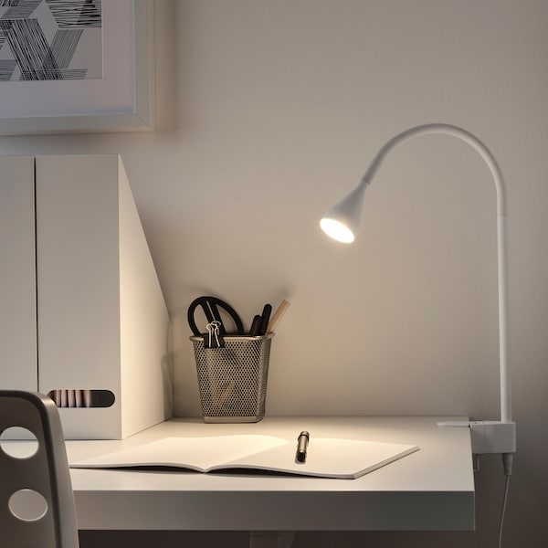 IKEA NÄVLINGE LED wall/clamp spotlight White, Ikea Ireland | 2748ZJYVL