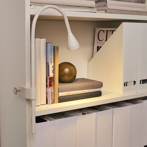 IKEA NÄVLINGE LED wall/clamp spotlight White, Ikea Ireland | 2748ZJYVL