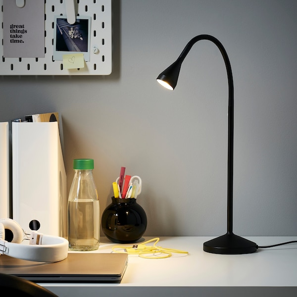 IKEA NÄVLINGE LED work lamp Black, Ikea Ireland | 0217IUQKH
