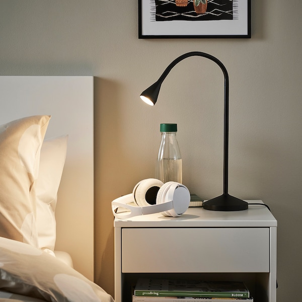 IKEA NÄVLINGE LED work lamp Black, Ikea Ireland | 0217IUQKH