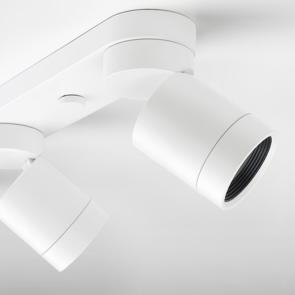 IKEA NYMÅNE Ceiling light with 4 spotlights, white, Ikea Ireland | 4386EOMAH
