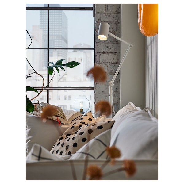 IKEA NYMÅNE Floor/reading lamp, white, Ikea Ireland | 1386FDGWO