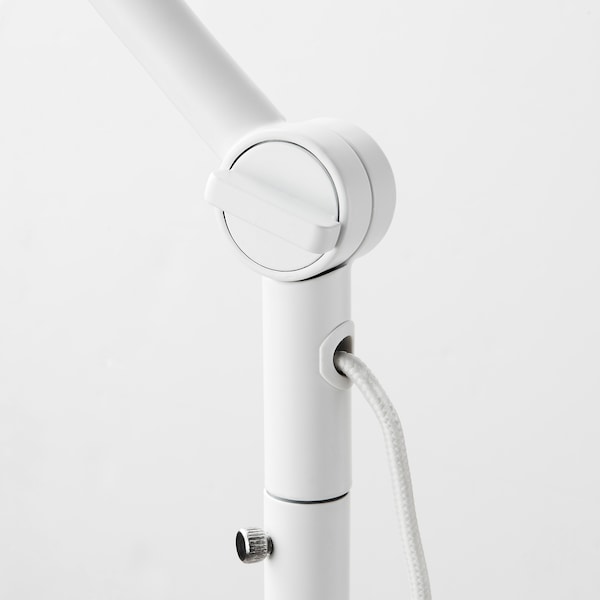 IKEA NYMÅNE Floor/reading lamp, white, Ikea Ireland | 1386FDGWO