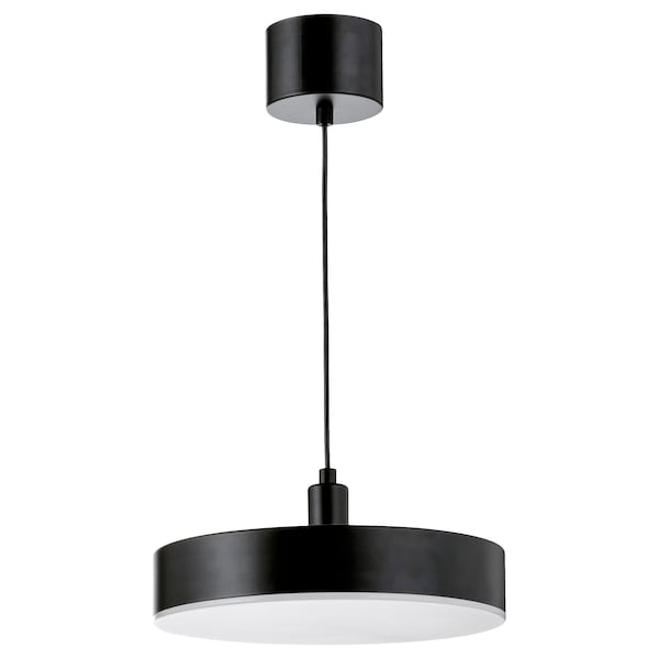 IKEA NYMÅNE LED pendant lamp, 15 in Wireless Dimmable White Spectrum / Anthracite, Ikea Ireland | 5034VWTRL