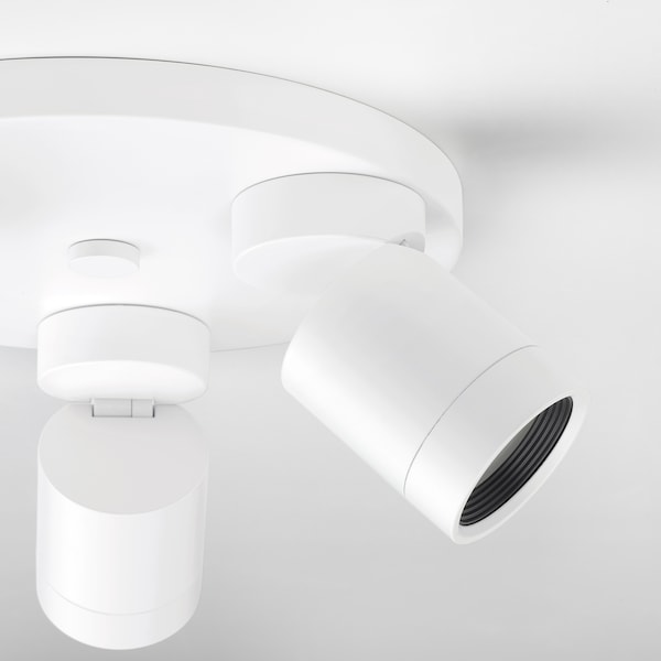 IKEA NYMÅNE ceiling spotlight with 3 lights, white, Ikea Ireland | 7894EBHPQ