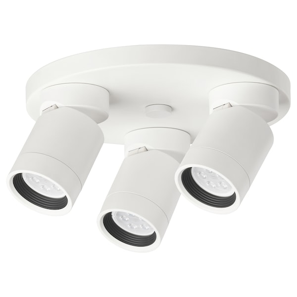 IKEA NYMÅNE ceiling spotlight with 3 lights, white, Ikea Ireland | 7894EBHPQ