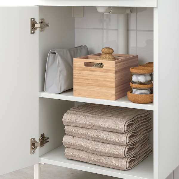IKEA NYSJÖN / BJÖRKÅN bathroom furniture, white/Saljen faucet, 21 1/4x15 3/4x38 5/8 in White / Saljen Faucet, Ikea Ireland | 8270UZBRI