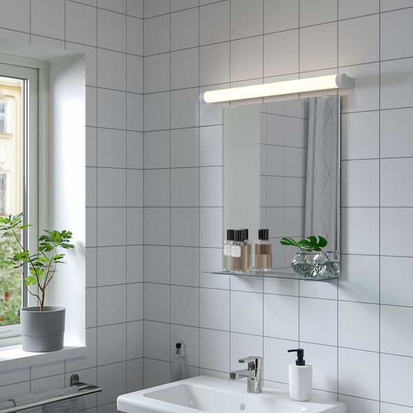 IKEA NYSJÖN mirror with shelf, white, 19 5/8x23 5/8 in, Ikea Ireland | 3860YEKBW