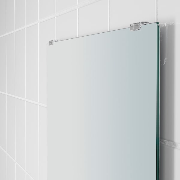 IKEA NYSJÖN mirror with shelf, white, 19 5/8x23 5/8 in, Ikea Ireland | 3860YEKBW