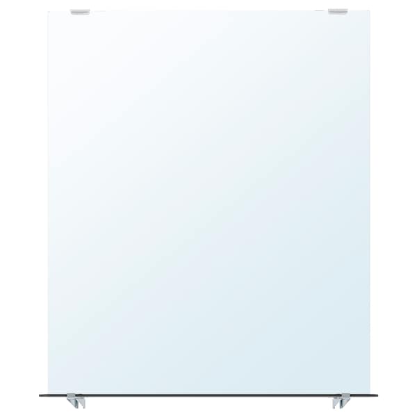 IKEA NYSJÖN mirror with shelf, white, 19 5/8x23 5/8 in, Ikea Ireland | 3860YEKBW