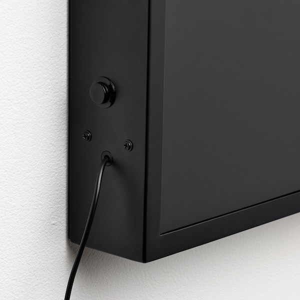 IKEA OBEGRÄNSAD LED wall lamp, black, Ikea Ireland | 6249MOARN