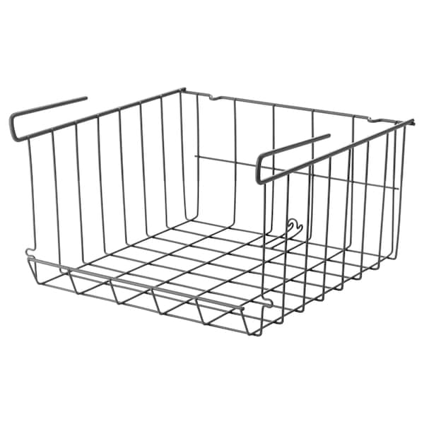 IKEA OBSERVATÖR Clip-on basket, gray-brown, Ikea Ireland | 1560ZXCVS