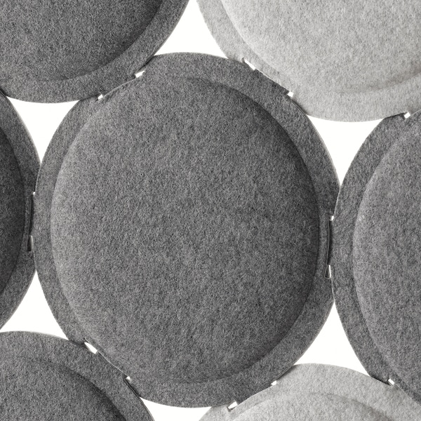 IKEA ODDLAUG Sound absorbing panel, gray, Ikea Ireland | 6381FBIXG
