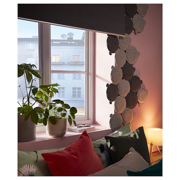 IKEA ODDLAUG Sound absorbing panel, gray, Ikea Ireland | 6381FBIXG