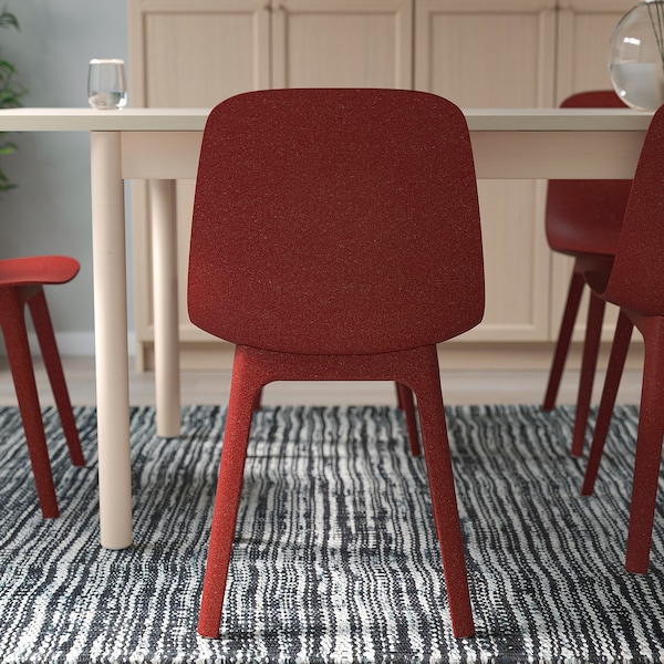 IKEA ODGER Chair Red, Ikea Ireland | 8206QBNWT