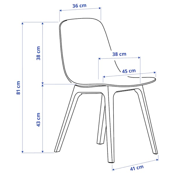 IKEA ODGER Chair Red, Ikea Ireland | 8206QBNWT