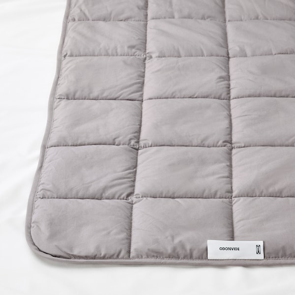 IKEA ODONVIDE weighted blanket, 22.1 lb, Twin Dark Gray / Light Warm, Ikea Ireland | 7326JMQOH