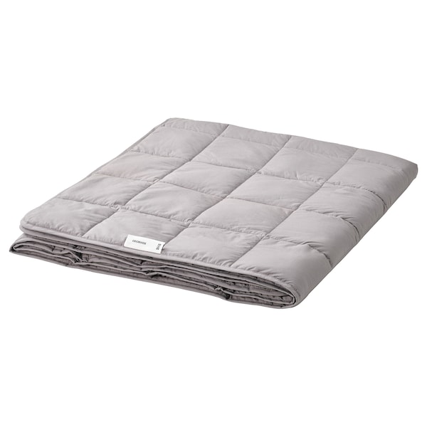IKEA ODONVIDE weighted blanket, 22.1 lb, Twin Dark Gray / Light Warm, Ikea Ireland | 7326JMQOH