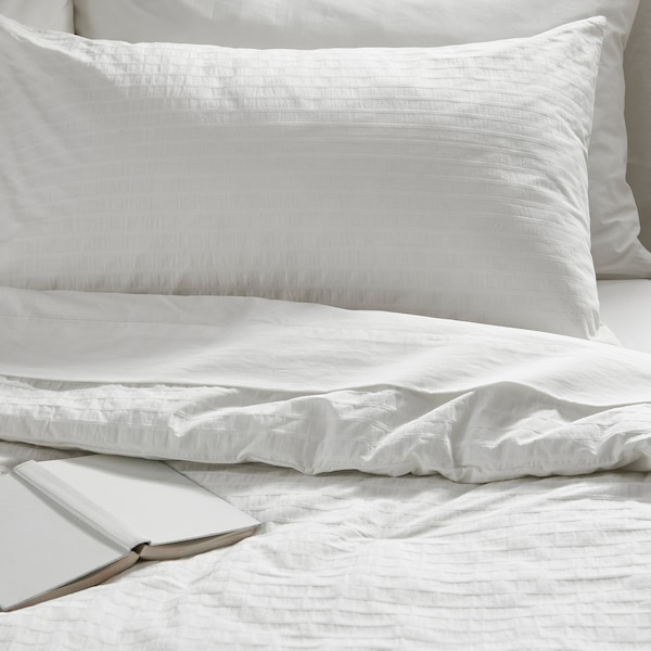 IKEA OFELIA VASS comforter set, King White, Ikea Ireland | 0492DNOKY