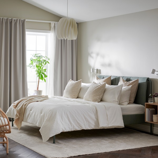 IKEA OFELIA VASS comforter set, King White, Ikea Ireland | 0492DNOKY