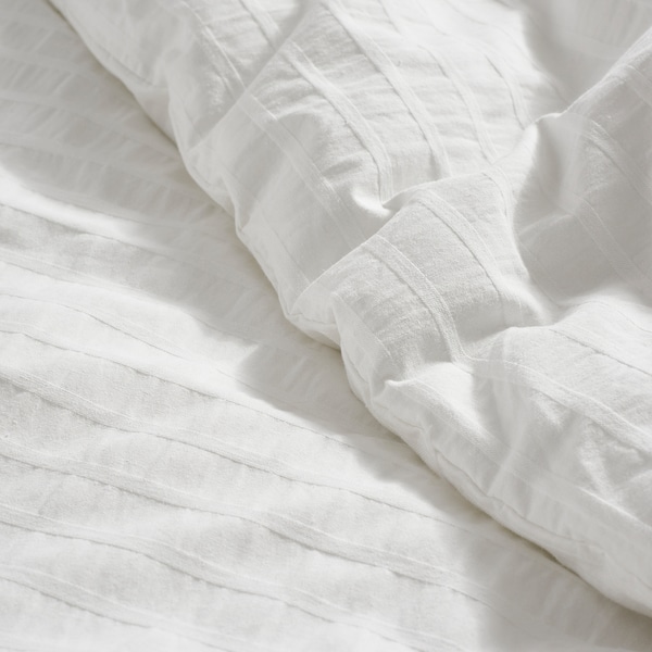 IKEA OFELIA VASS comforter set, King White, Ikea Ireland | 0492DNOKY
