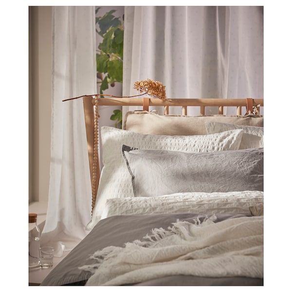 IKEA OFELIA VASS duvet cover and pillowcase(s), Twin White, Ikea Ireland | 8596ZFRJO
