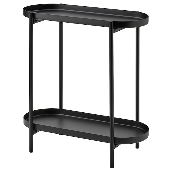 IKEA OLIVBLAD plant stand, indoor/outdoor, 22 in Black, Ikea Ireland | 6492ZRBJY