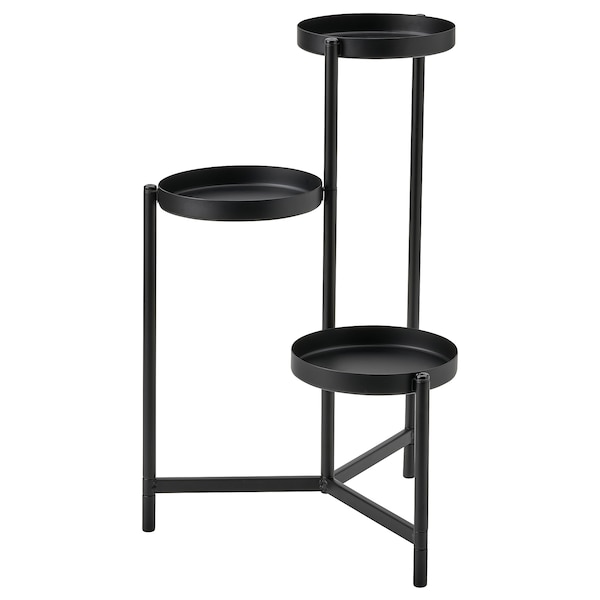 IKEA OLIVBLAD plant stand, indoor/outdoor, 22 ¾ in Black, Ikea Ireland | 4827OFBSL