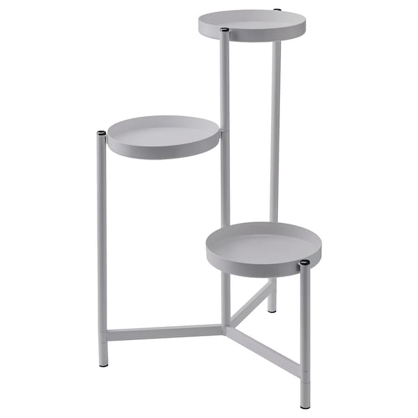 IKEA OLIVBLAD plant stand, indoor/outdoor, 22 ¾ in Light Gray, Ikea Ireland | 8076NGZKJ