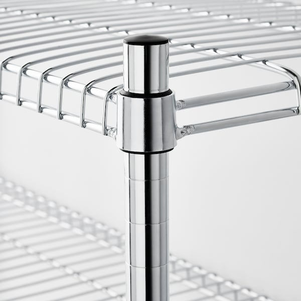 IKEA OMAR 1 section shelving unit, 18 1/8x14 1/8x71 1/4 in, Ikea Ireland | 4398CTPEA