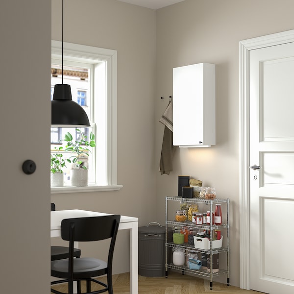 IKEA OMAR 2 section shelving unit, 23 5/8x9 7/8x30 3/8 in, Ikea Ireland | 0487ZAVSN