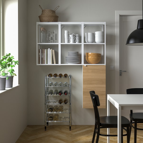 IKEA OMAR Bottle shelving unit, galvanized, Ikea Ireland | 3526OXBRH