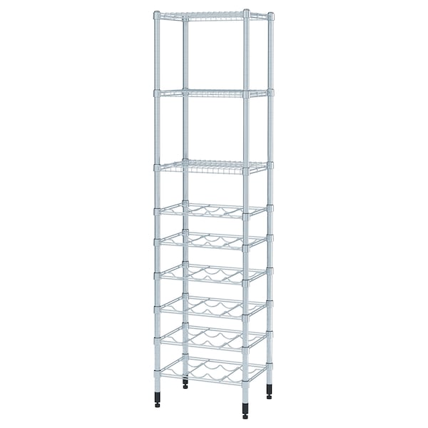 IKEA OMAR shelving unit, 18 1/8x14x71 1/4 in, Ikea Ireland | 1426KJBDX