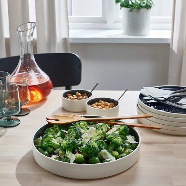 IKEA OMBONAD serving plate, 11 in Dark Gray, Ikea Ireland | 2509ADJKS